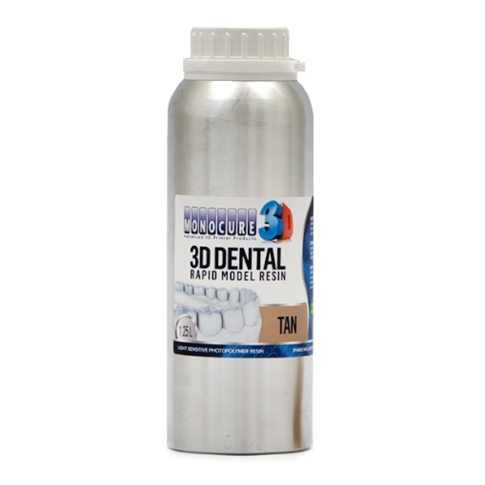 Monocure 3D - Rapid Dental Resin - 1,25 l - Tan